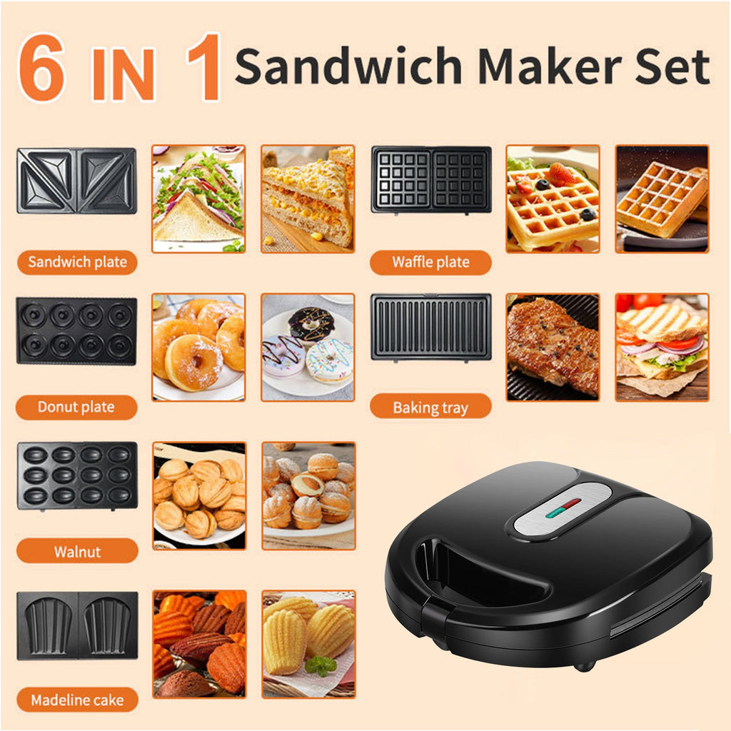 Siopsrl | Non-Stick Electric Sandwich Maker Siopsrl