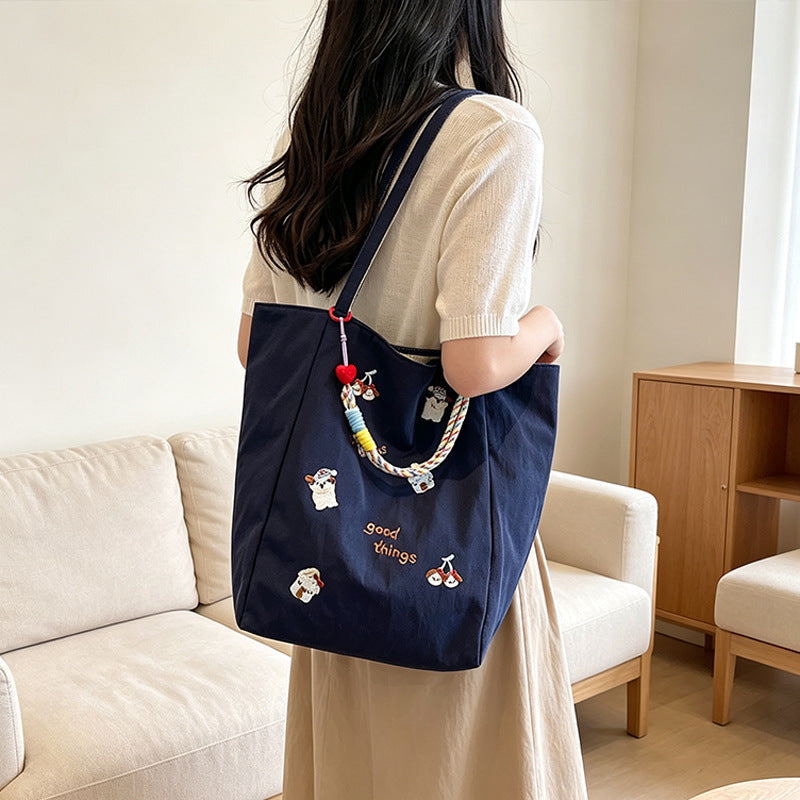 Siopsrl | Embroidered Casual Tote Siopsrl