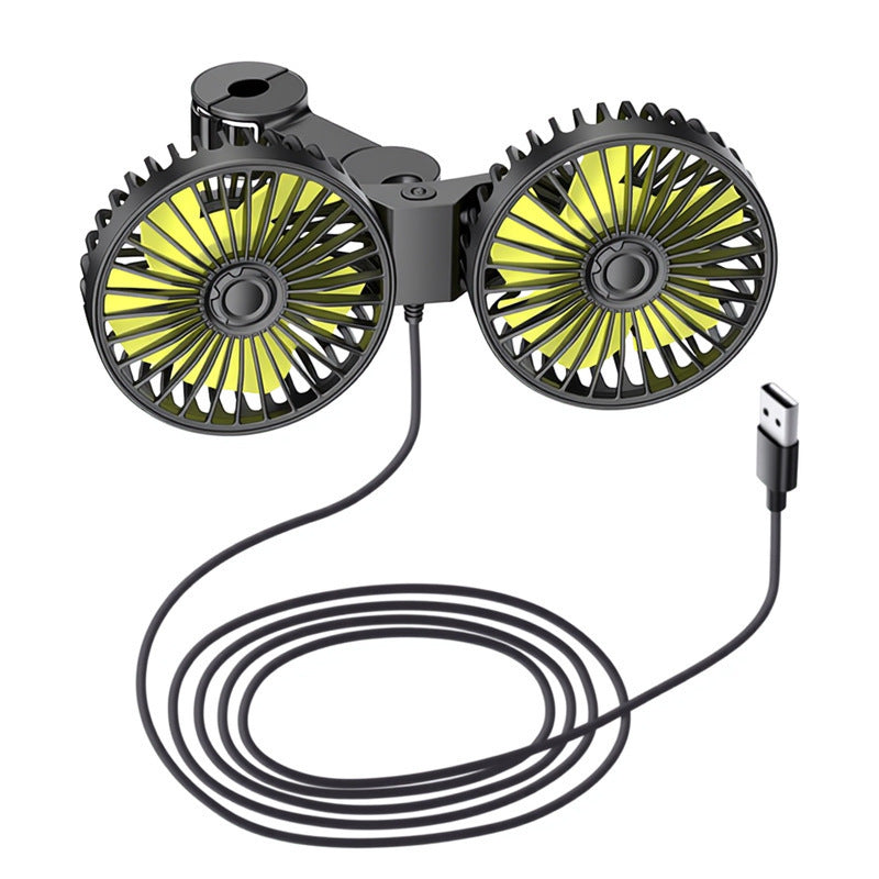 Siopsrl | Portable Dual Fan Car Air Circulator Siopsrl