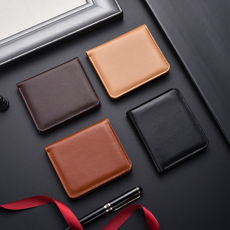 Siopsrl | Slim Leather Bi-Fold Wallet Siopsrl