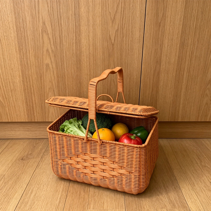Natural Woven Market Basket Siopsrl