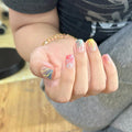Siopsrl | Artificial nails with colorful design Siopsrl