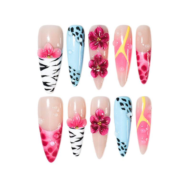 Siopsrl | Artistic Floral Nail Art Set Siopsrl