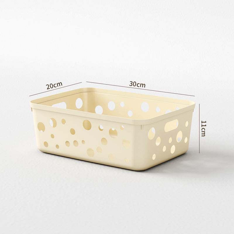 Women Versatile and Elegant Storage Basket with Sturdy Handles Siopsrl