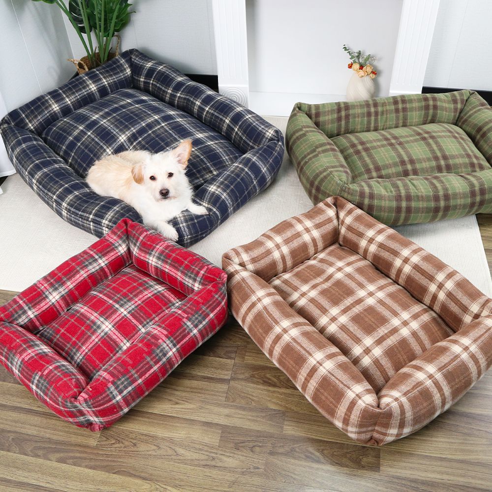 Siopsrl | Plaid Orthopedic dog bed