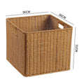 Premium Handwoven Square Storage Basket Siopsrl