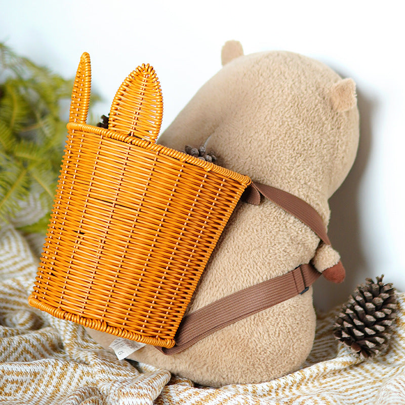 Women handcrafted basket bag Siopsrl