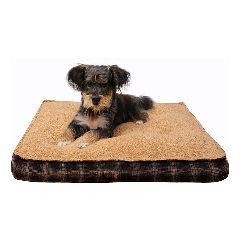 Siopsrl | Plush Orthopedic Pet Sleeping Mat Dog Bed