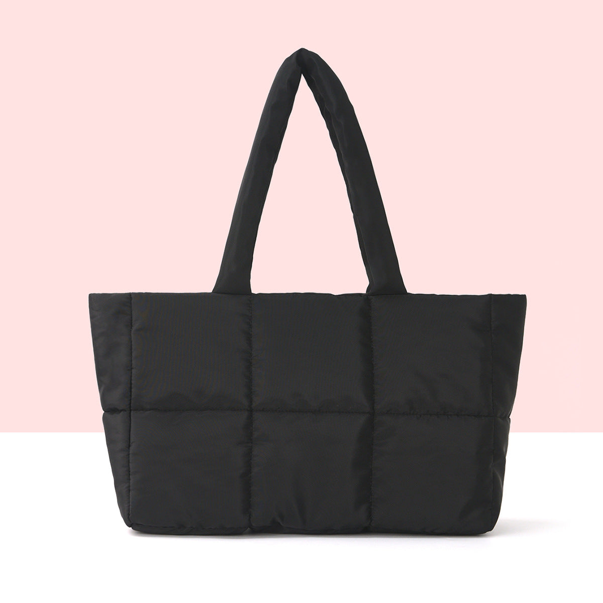 Padded carrying bag with modern quilted design Siopsrl