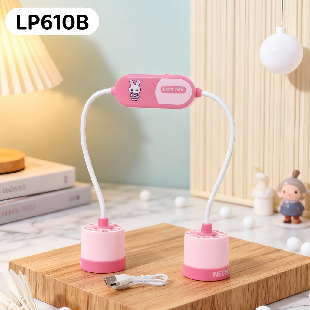 Siopsrl | Portable Neck Fan with Flexible Gooseneck and USB Connection Siopsrl