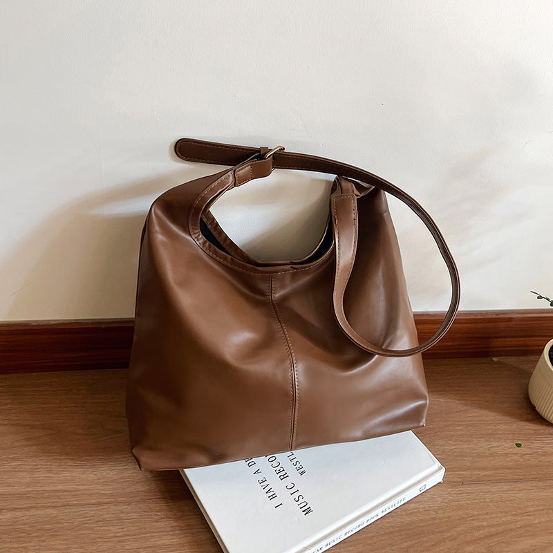 Siopsrl | WoSpacious Soft Leather Hobo Bag Siopsrl