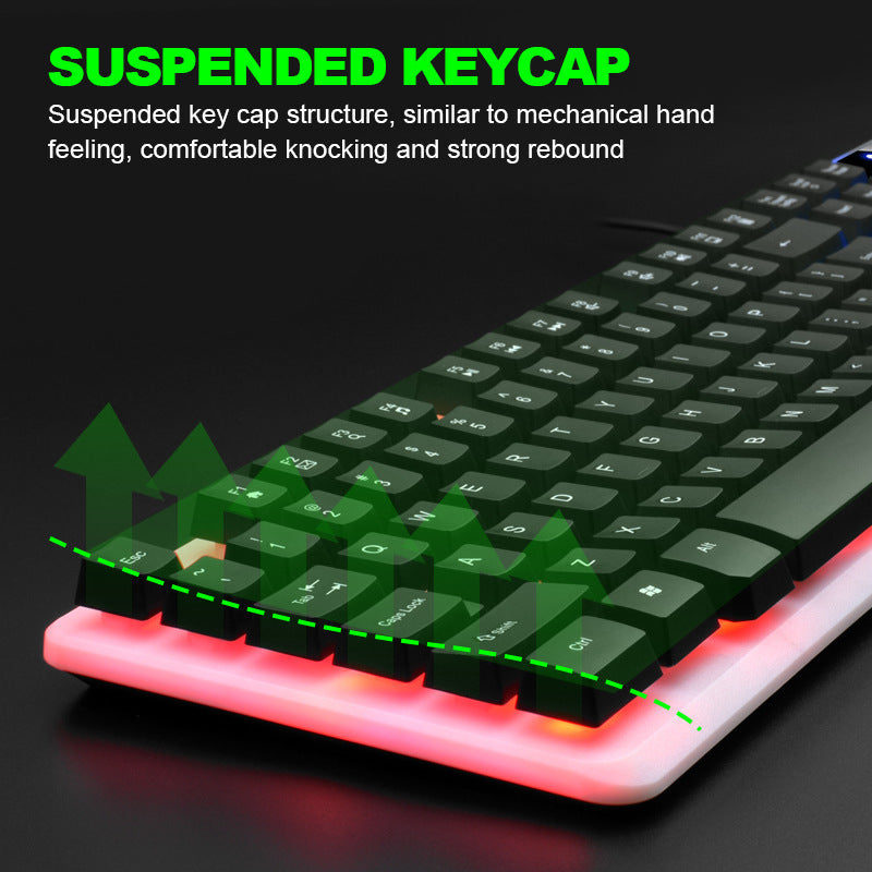 Siopsrl | RGB Mechanical Gaming Keyboard with Customizable Backlighting Siopsrl