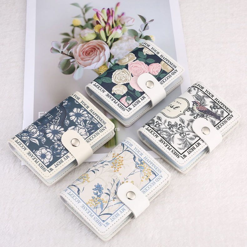 Siopsrl | Elegant Rose Print Wallet Siopsrl