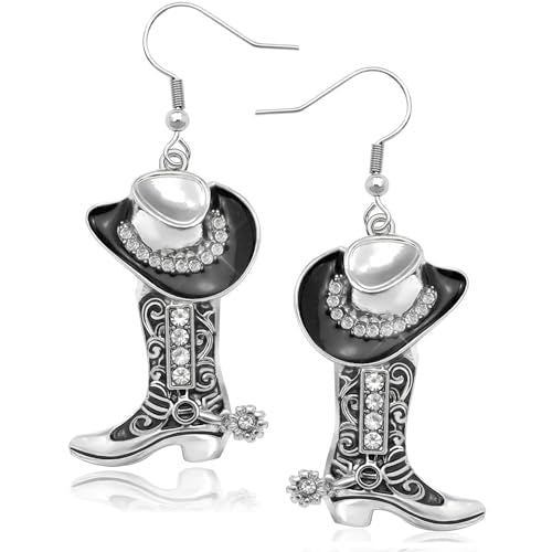 Siopsrl | Cowboy Boot and Hat Earrings Siopsrl