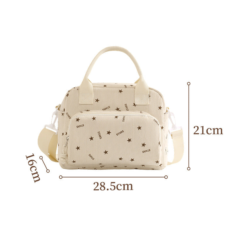 Siopsrl | Insulated Cherry Print Lunch Bag Siopsrl