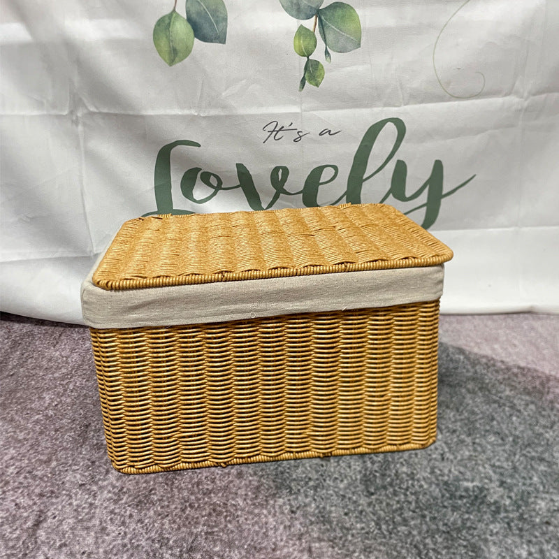 Handcrafted Woven Storage Chest Siopsrl