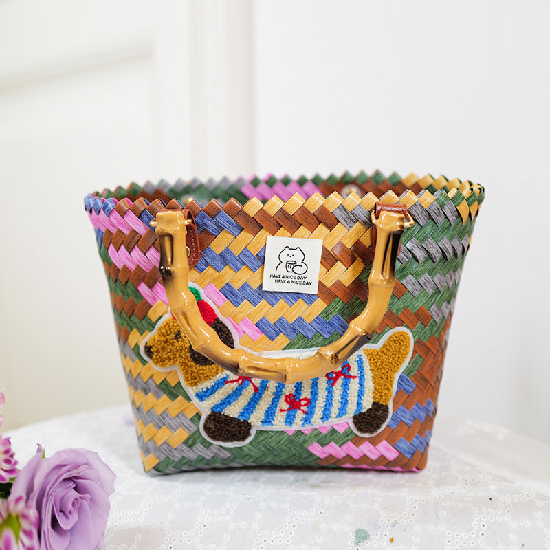 Handmade basket bag Siopsrl