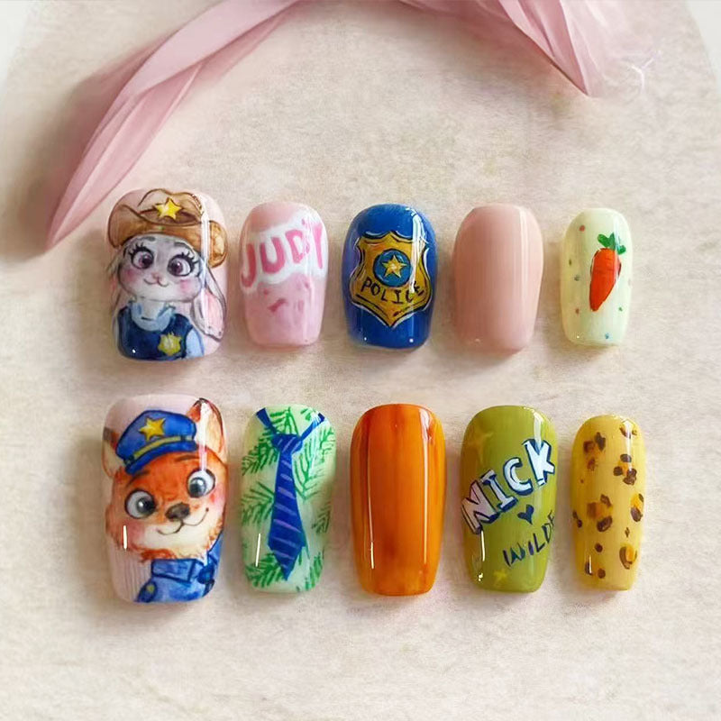 Siopsrl | Playful Character Nail Art Set Siopsrl