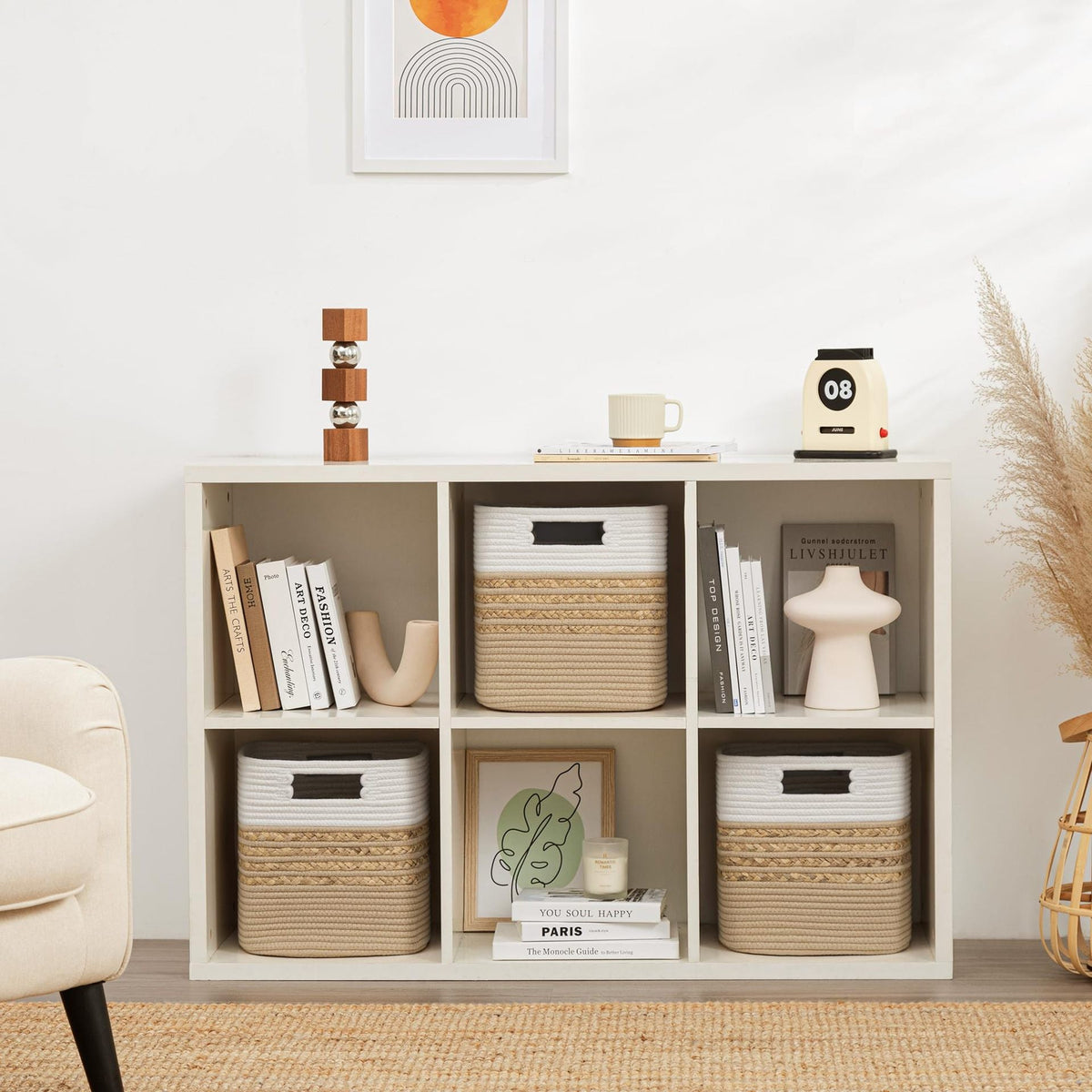 Functional storage basket with carrying handles Siopsrl