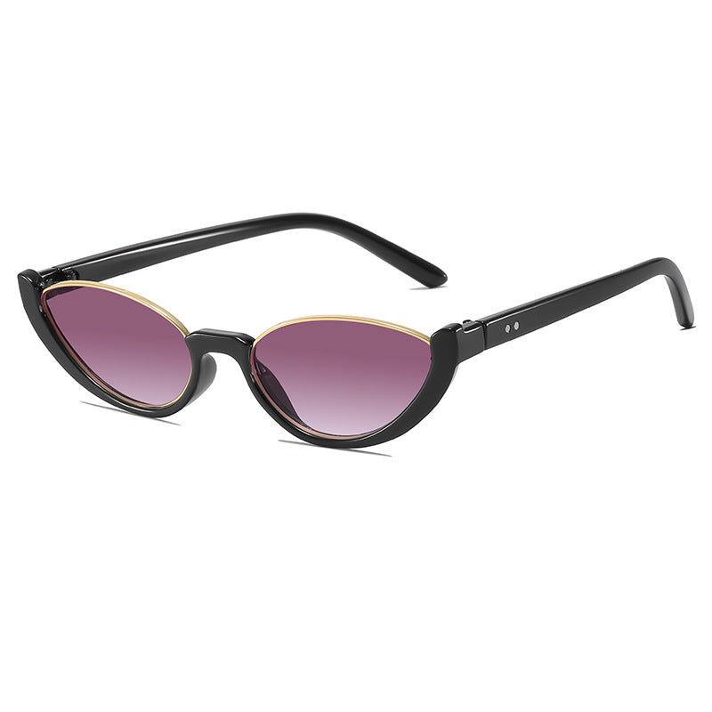Siopsrl | Retro-Inspired Clear Frame Cat Eye Sunglasses Siopsrl
