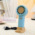 Siopsrl | Women Portable Mini Hand Fan with USB Port Siopsrl
