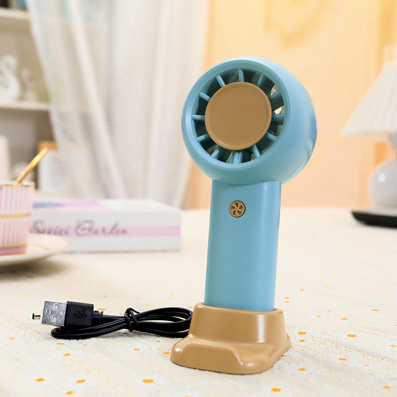 Siopsrl | Women Portable Mini Hand Fan with USB Port Siopsrl