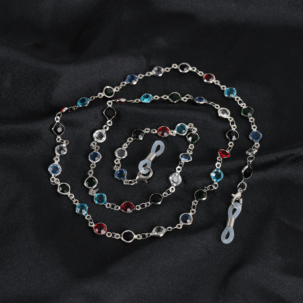 Siopsrl | Decorative Gemstone Eyewear Chain Siopsrl