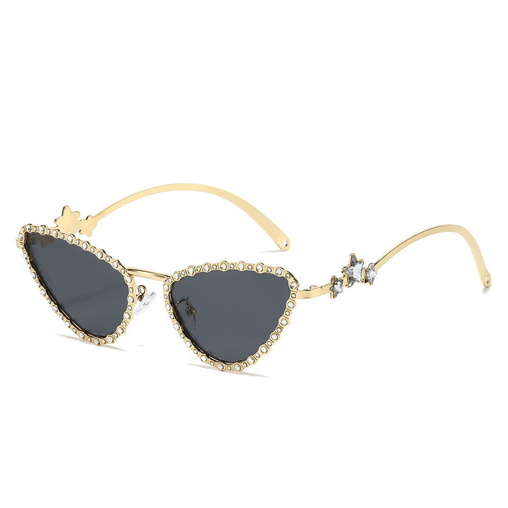 Siopsrl | Glamorous Cat-Eye Sunglasses with Crystal Accents Siopsrl