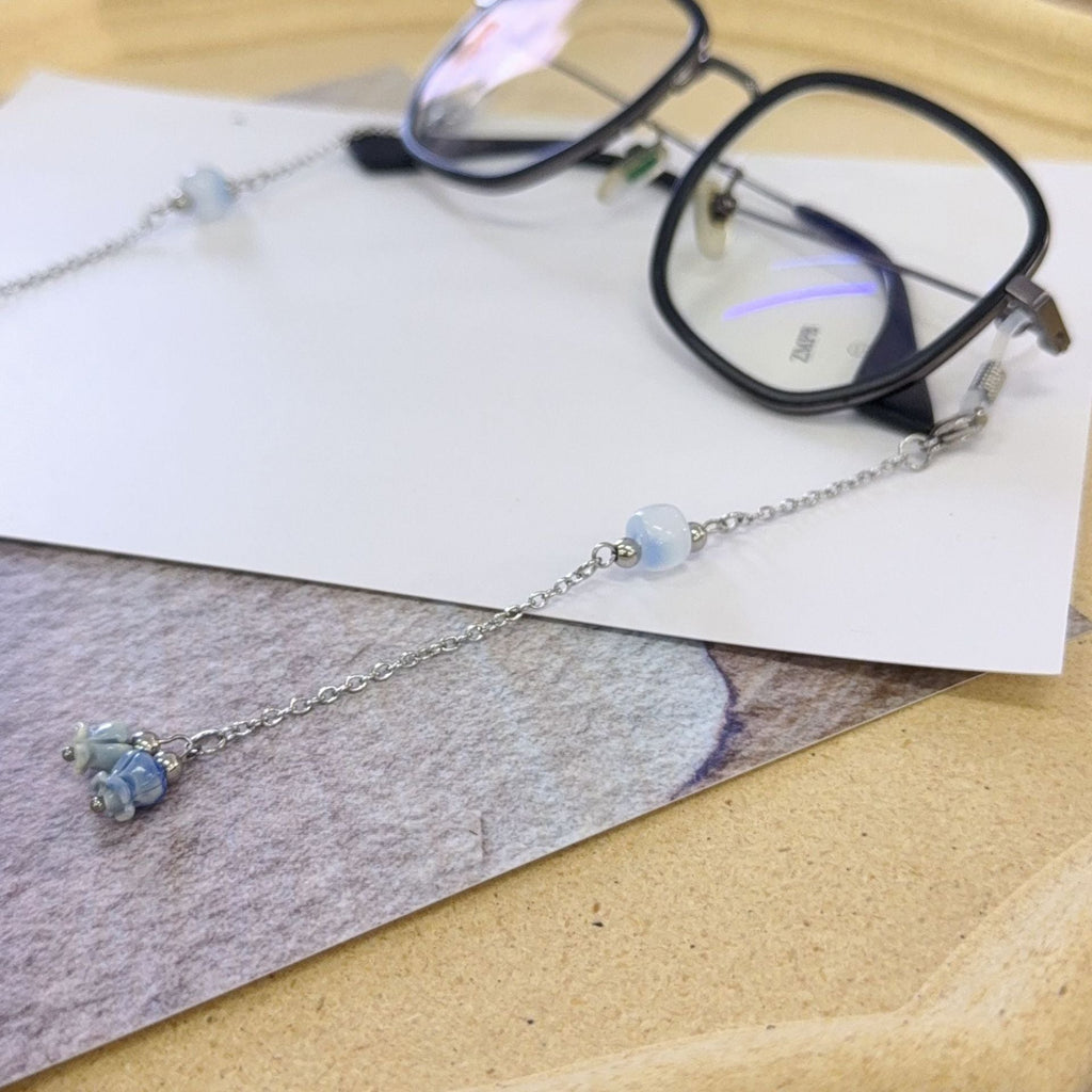 Siopsrl | Delicate Bead-Embellished Eyewear Chain Siopsrl