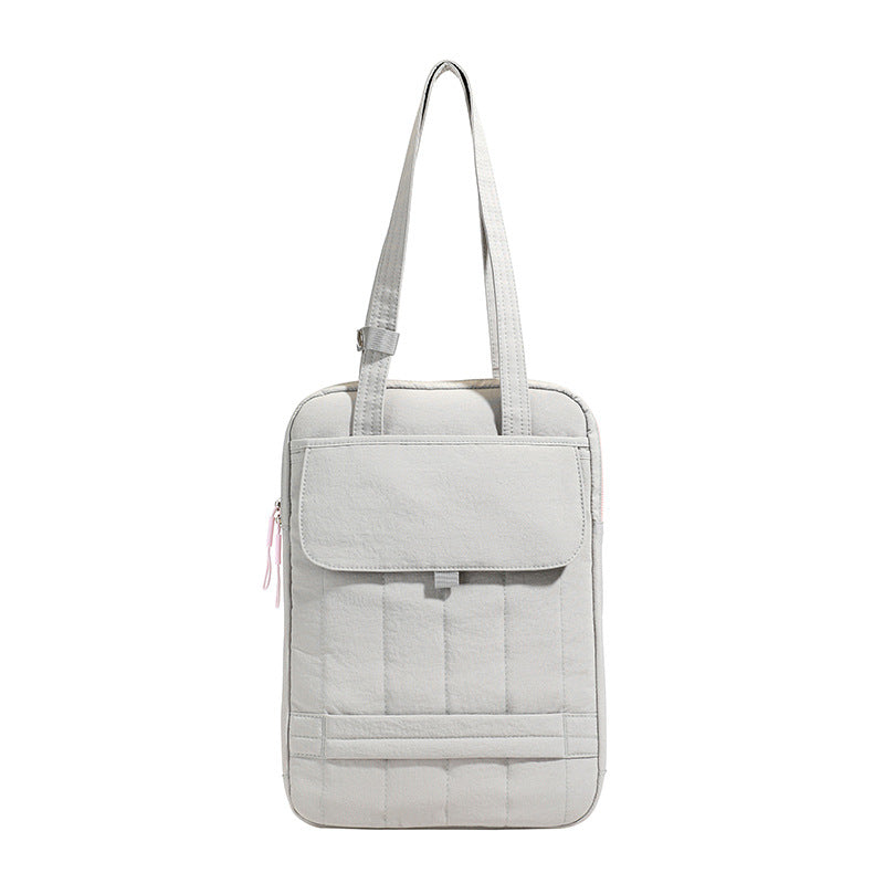 Siopsrl | Structured Quilted Laptop Tote Bag Siopsrl