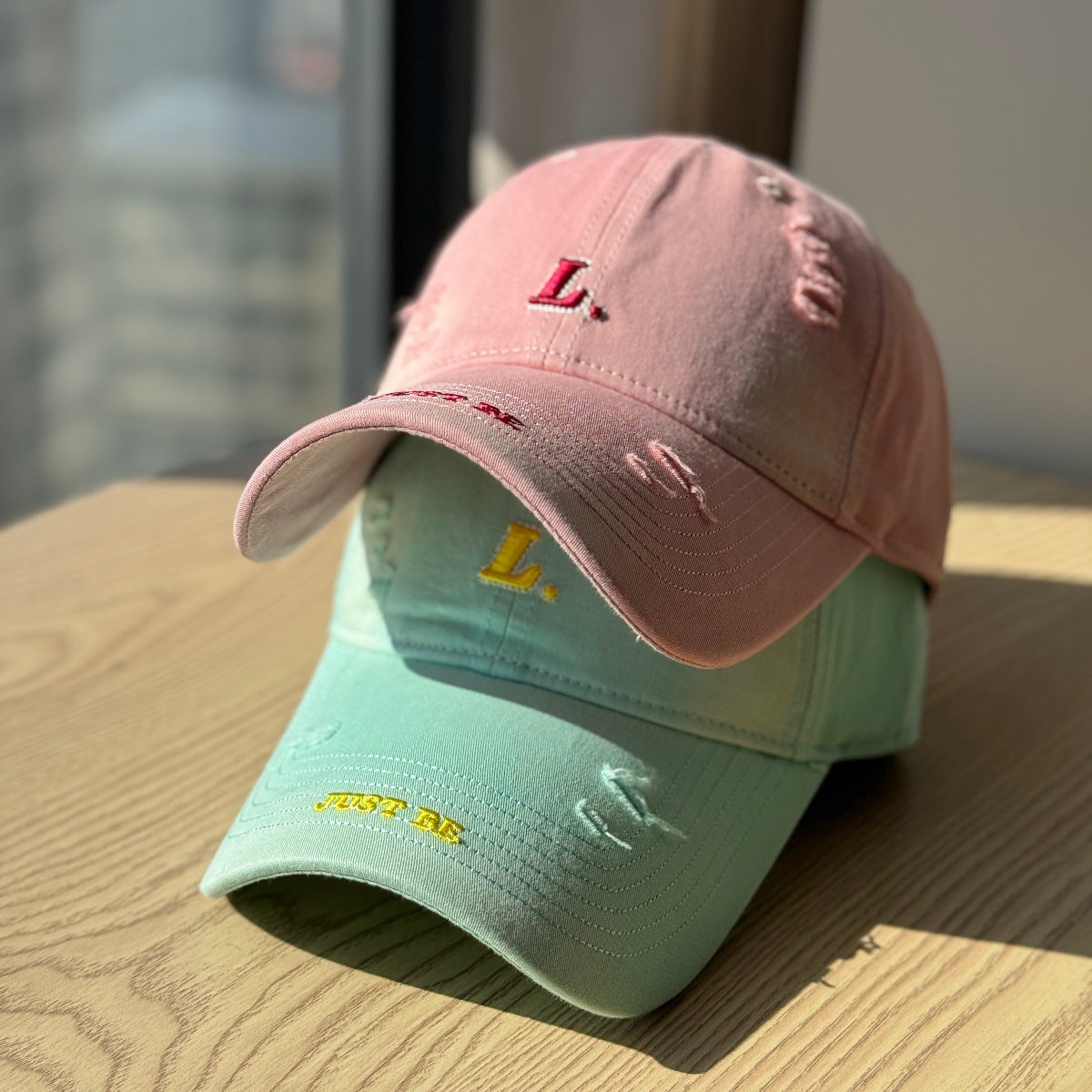 Siopsrl | Women's Distressed Cotton Baseball Cap Siopsrl