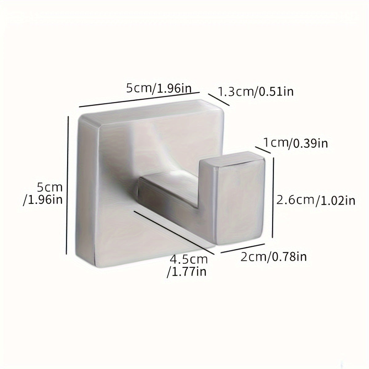 Premium Stainless Steel Wall Hook Siopsrl