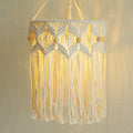 Decorative Macrame Hanging Light Fixture Siopsrl