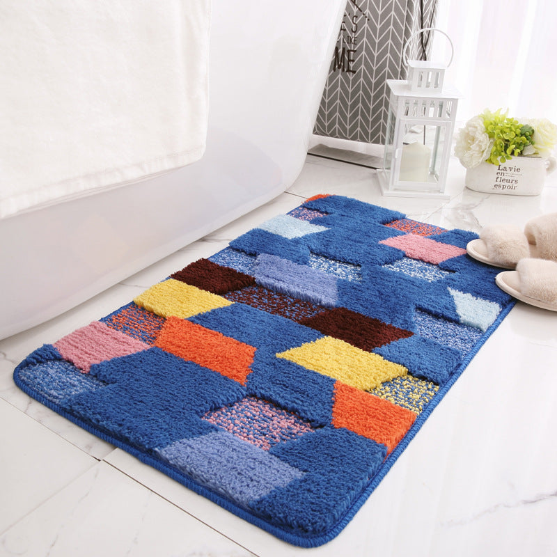 Siopsrl | Geometric Pattern Bathroom Mat