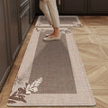 Siopsrl | Floral Border Kitchen Runner Mat