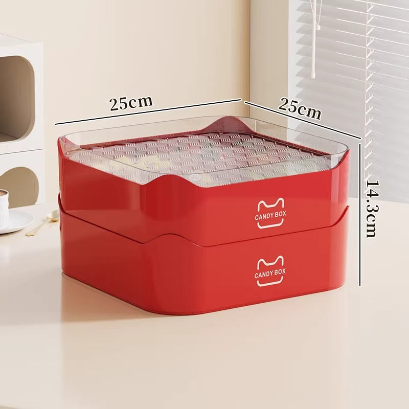 Siopsrl | Multi-Purpose Storage Organizer with Transparent Lid Siopsrl