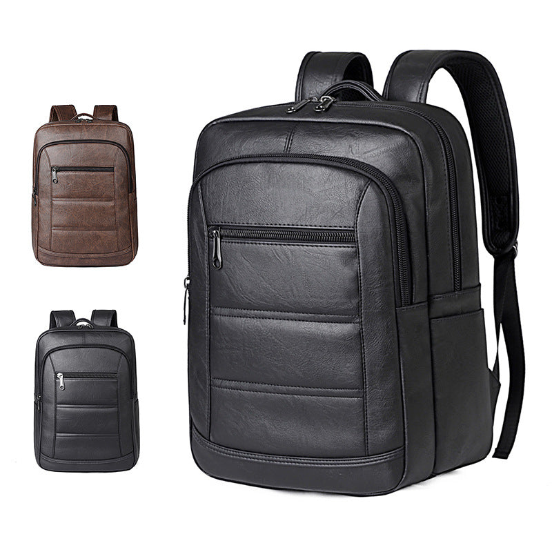 Siopsrl | Elegant Backpack Made of Durable Synthetic Leather with Intelligent Compartment System Siopsrl