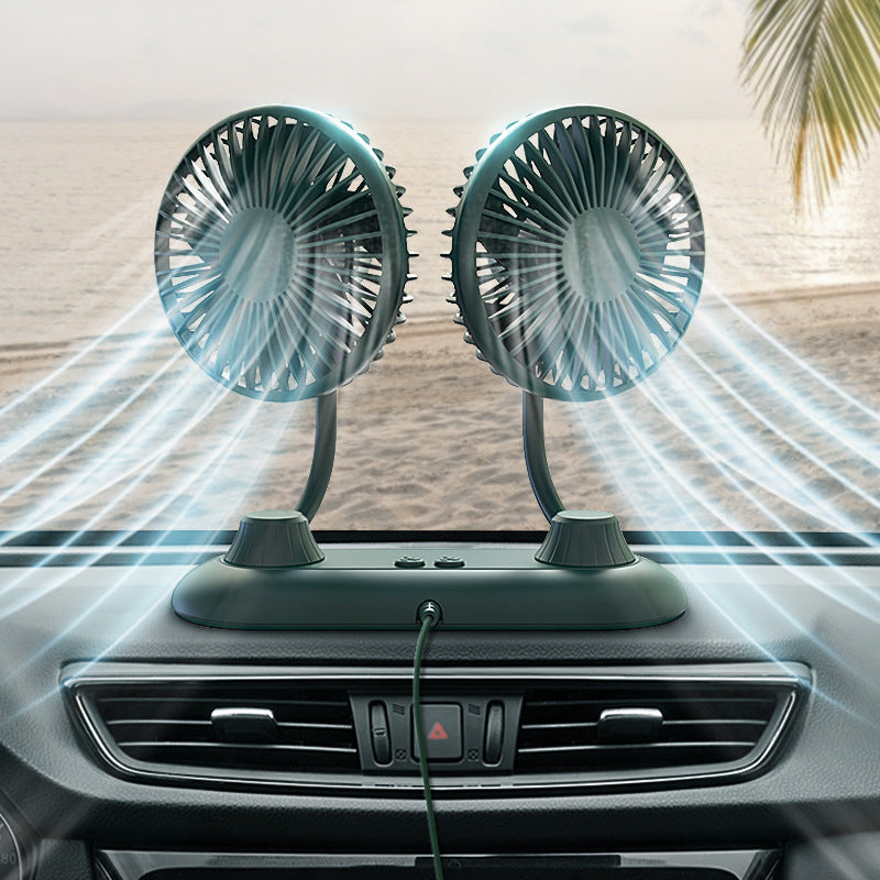 Siopsrl | Dual Adjustable Desktop Fan Siopsrl