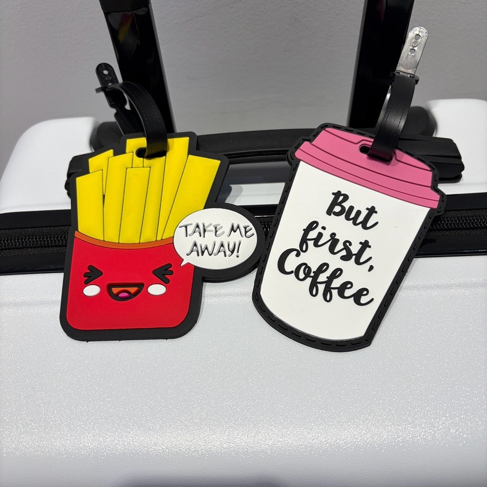 Siopsrl | Playful Burger-Shaped Luggage Tag Siopsrl