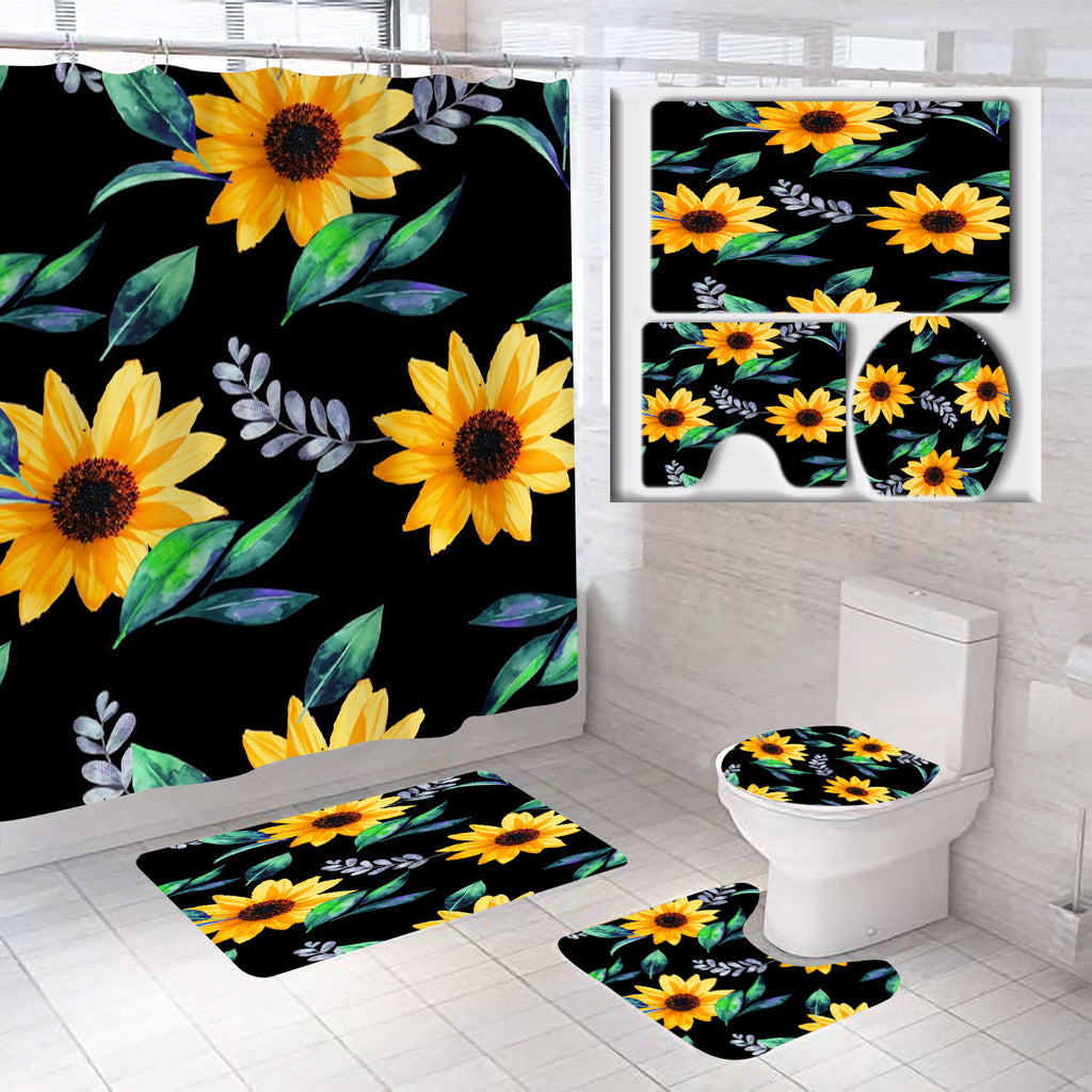 Siopsrl | Floral Theme Bathroom Décor Set Siopsrl