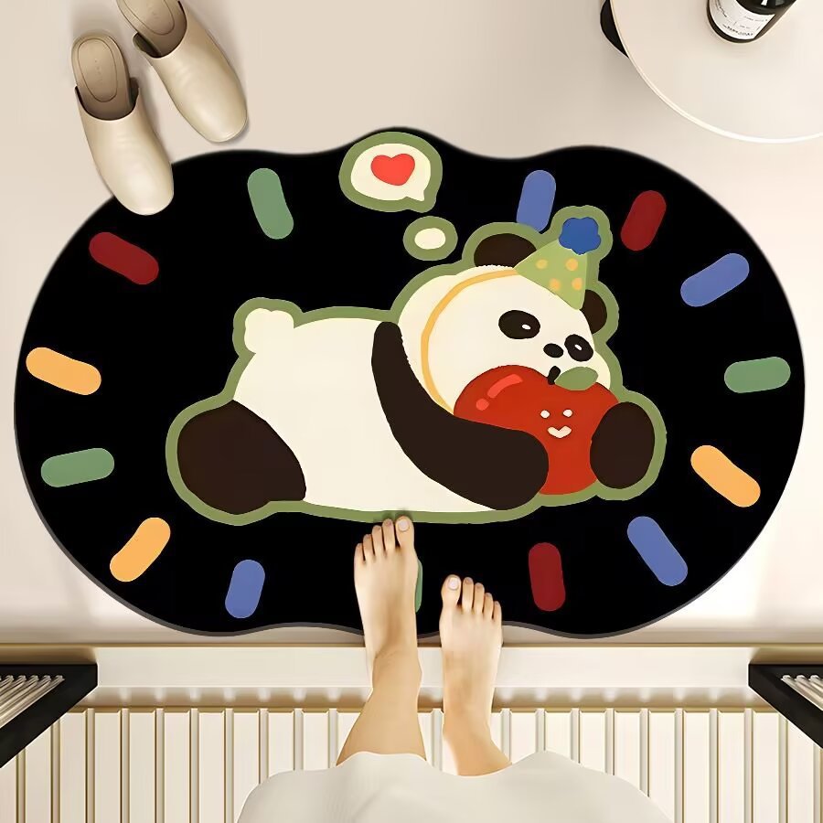 Siopsrl | Cute Cartoon Bear Bath Mat Siopsrl