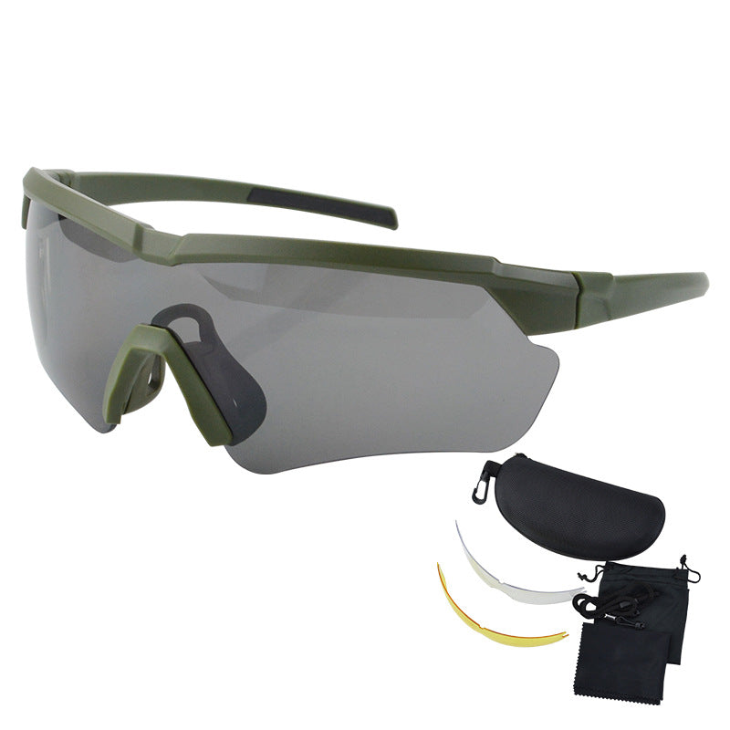 Siopsrl | Tactical wraparound performance sunglasses with interchangeable lenses Siopsrl