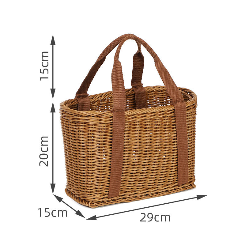 Natural Woven Market Basket Siopsrl