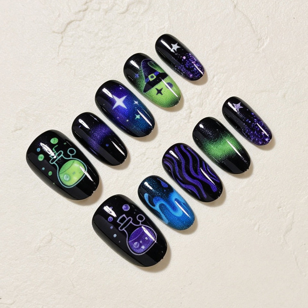 Creative Halloween Nail Art Set Siopsrl