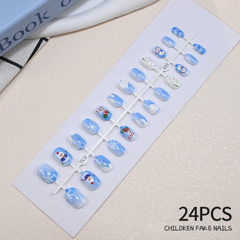Siopsrl | Children's Fun-Themed Press-On Nail Set Siopsrl