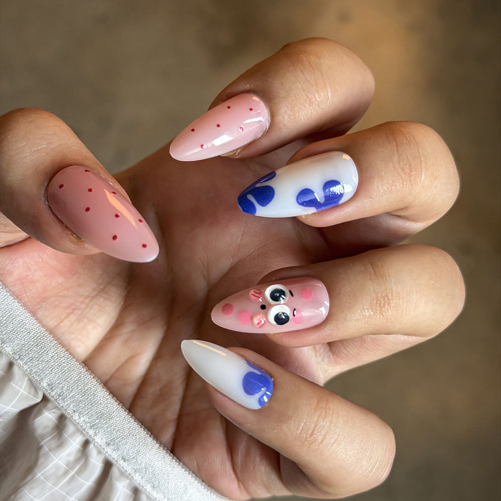 Siopsrl | Whimsical Cartoon Press-On Nail Set Siopsrl