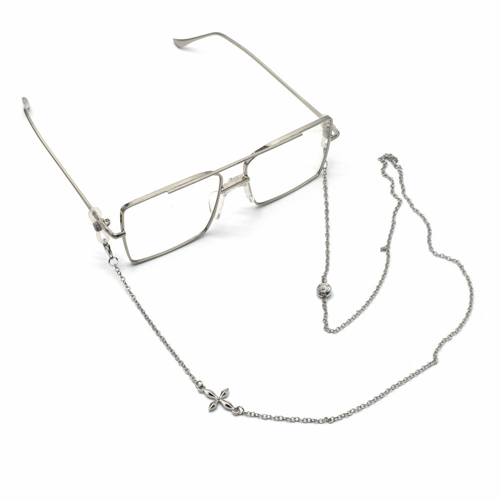 Siopsrl | Premium Silver Layered Eyewear Chain Siopsrl