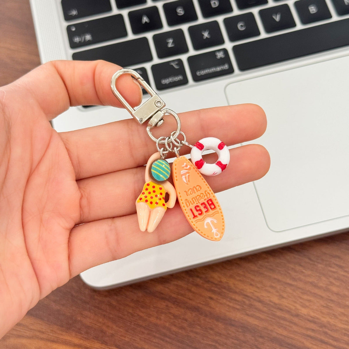 Siopsrl | Keychain with Creative Swimming Motif Siopsrl