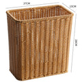 Rectangular Handwoven Wicker Waste Bin Siopsrl