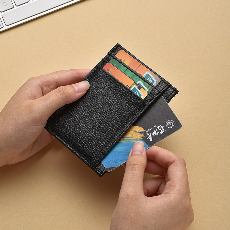 Siopsrl | Premium Textured Leather Card Holder Siopsrl